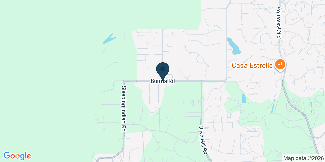 Map showing Fallbrook, San Diego County, CA