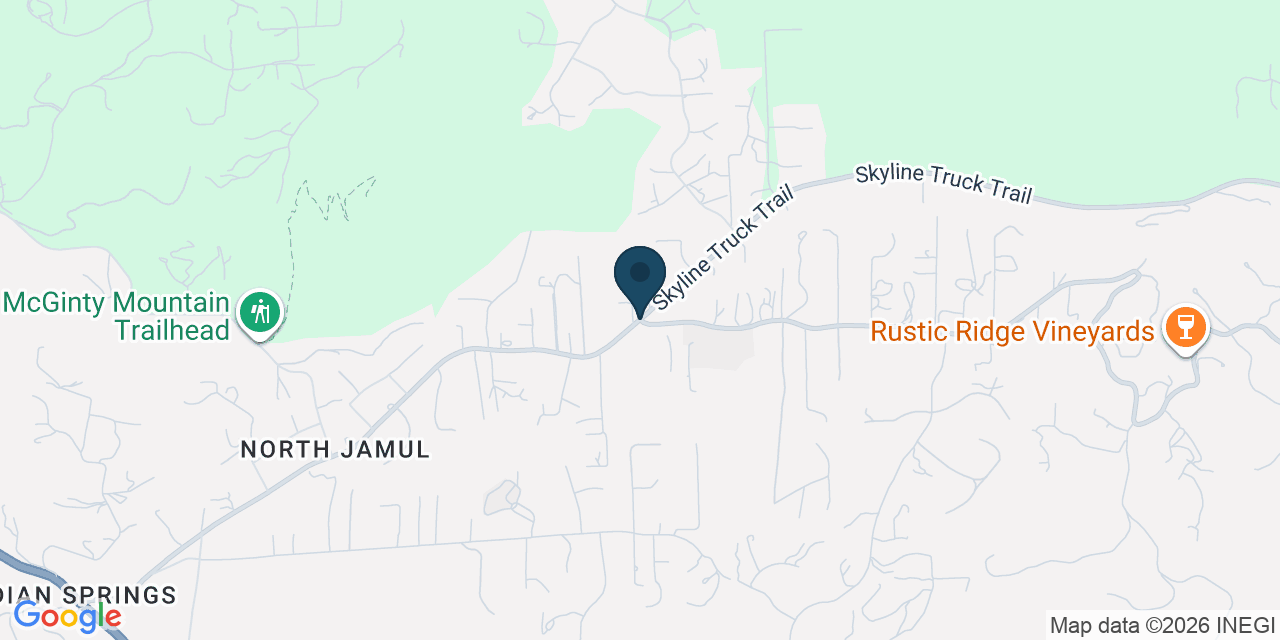 Map showing San Diego County, CA