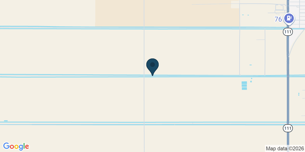 Map showing Imperial County, CA