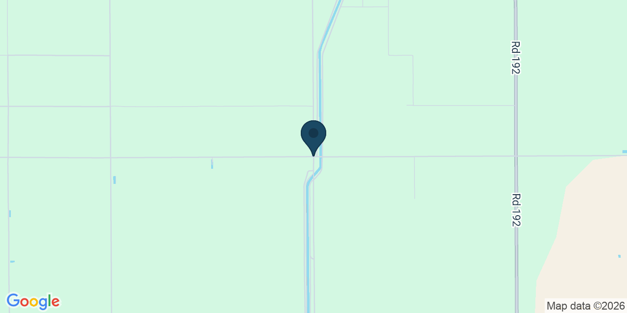 Map showing Tulare County, CA