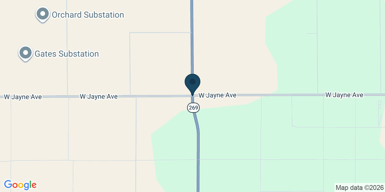 Map showing Fresno County, CA