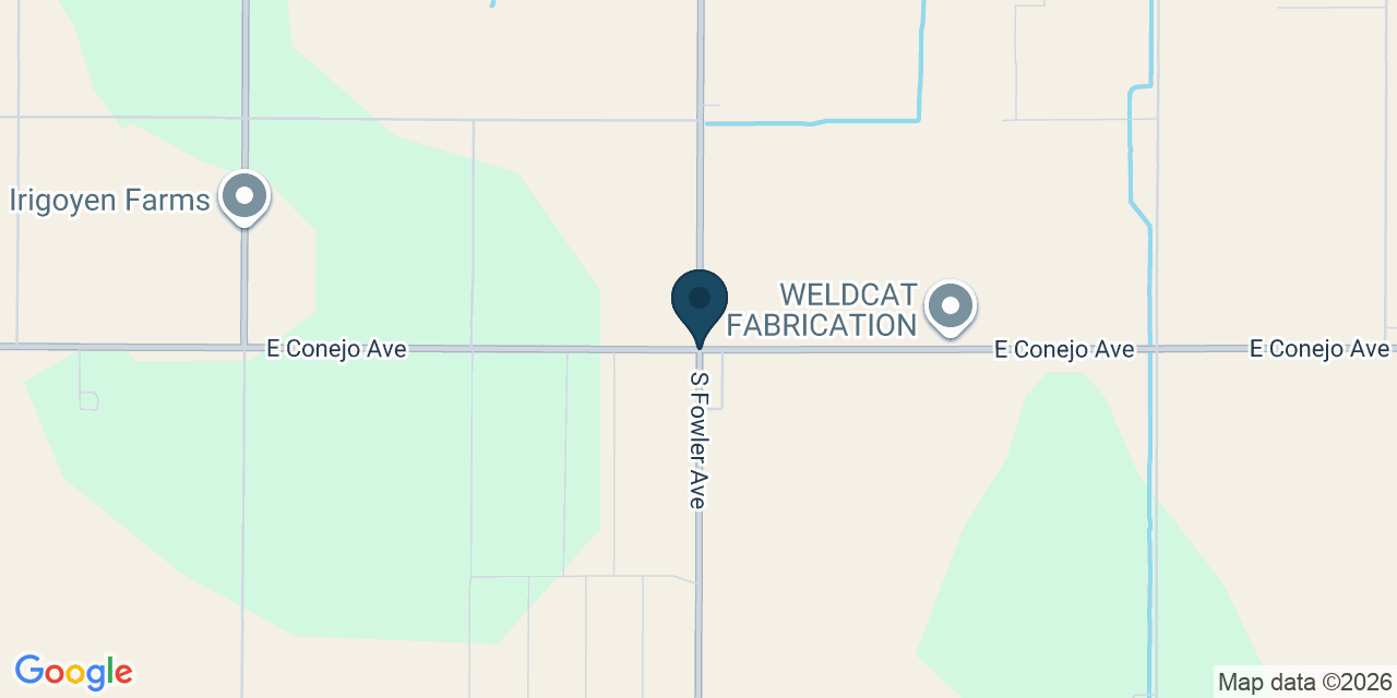 Map showing Fresno County, CA