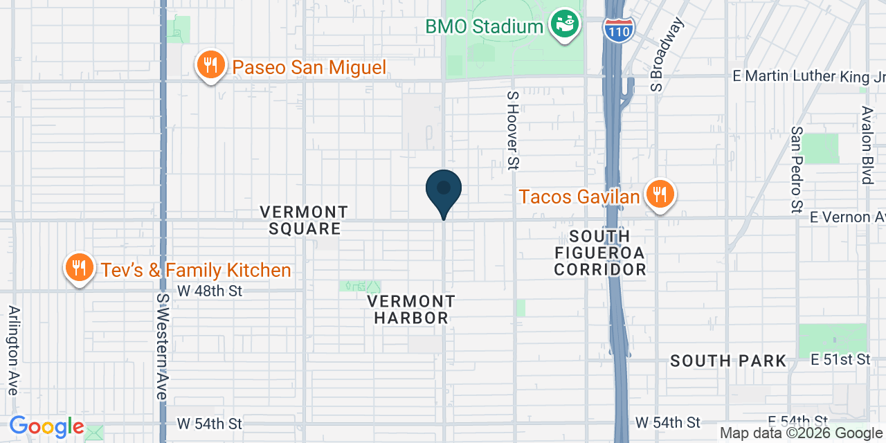 Map showing Los Angeles, Los Angeles County, CA