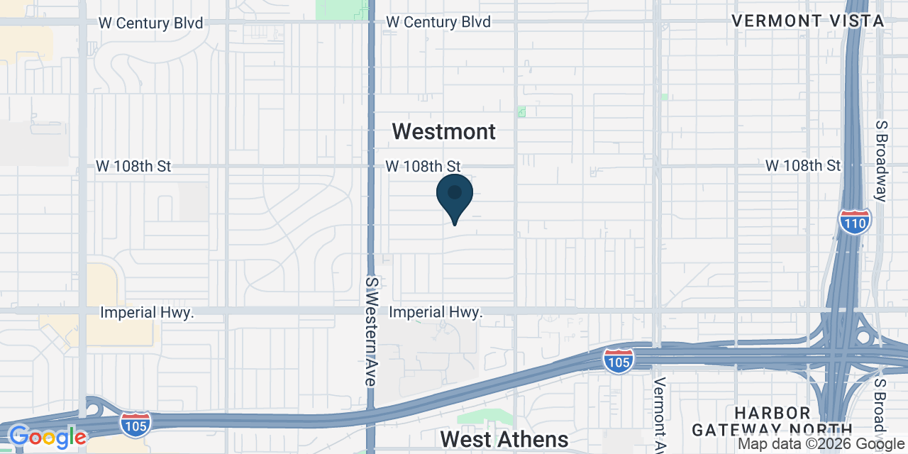 Map showing Los Angeles, Los Angeles County, CA