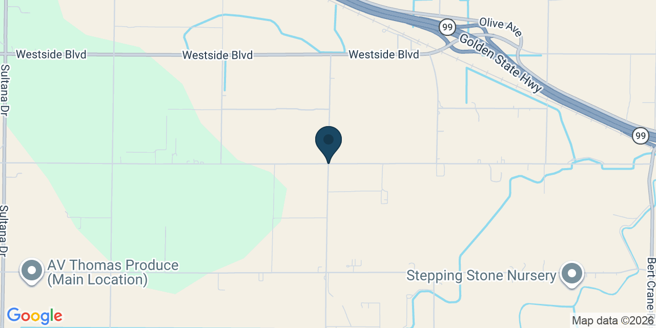 Map showing Merced County, CA