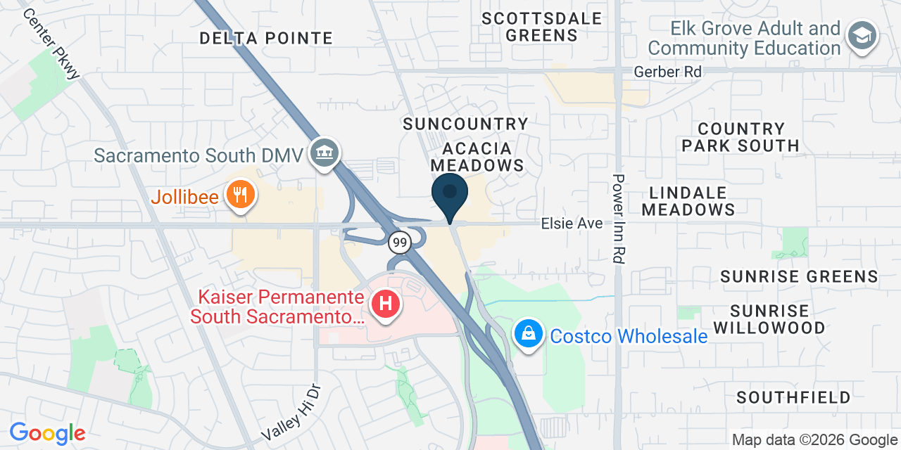 Map showing Sacramento, Sacramento County, CA