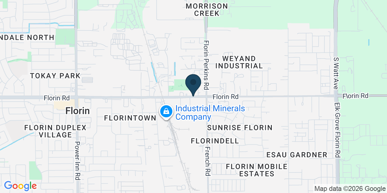 Map showing Sacramento County, CA