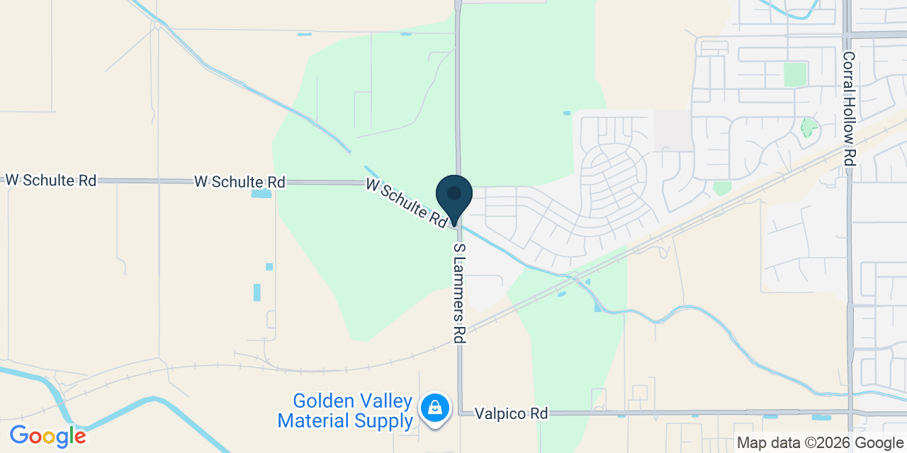 Map showing Tracy, San Joaquin County, CA