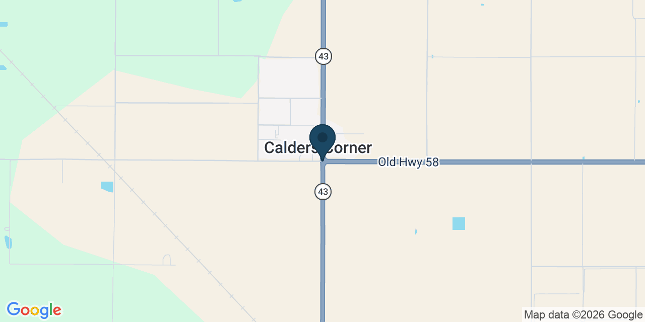 Map showing Kern County, CA