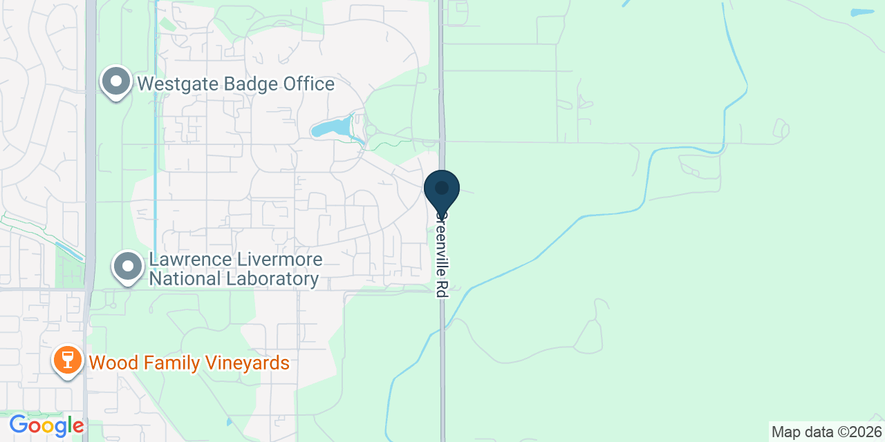 Map showing Alameda County, CA