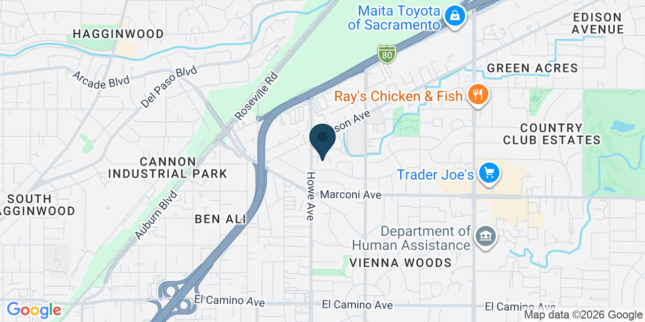 Map showing Sacramento, Sacramento County, CA
