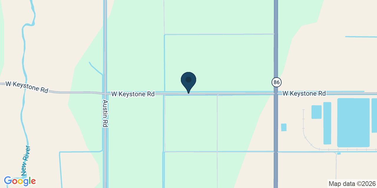 Map showing Imperial County, CA