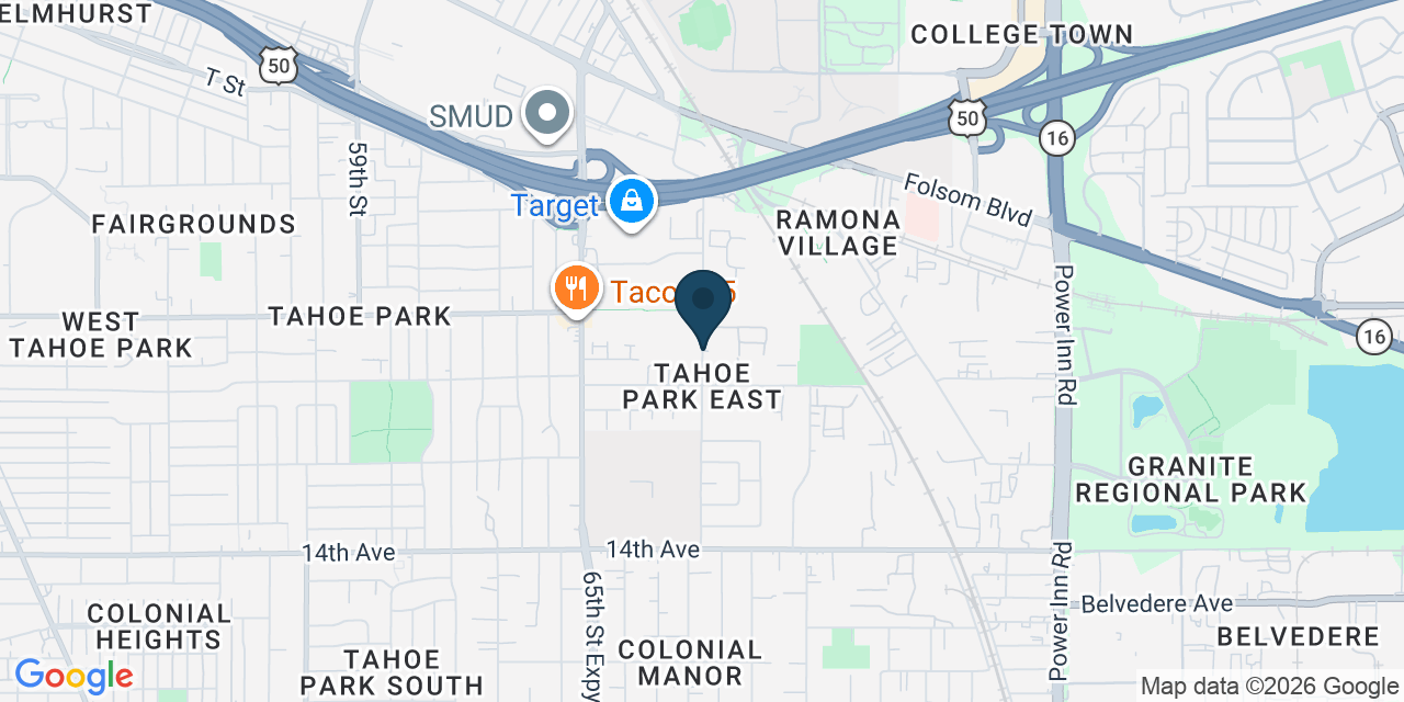 Map showing Sacramento, Sacramento County, CA