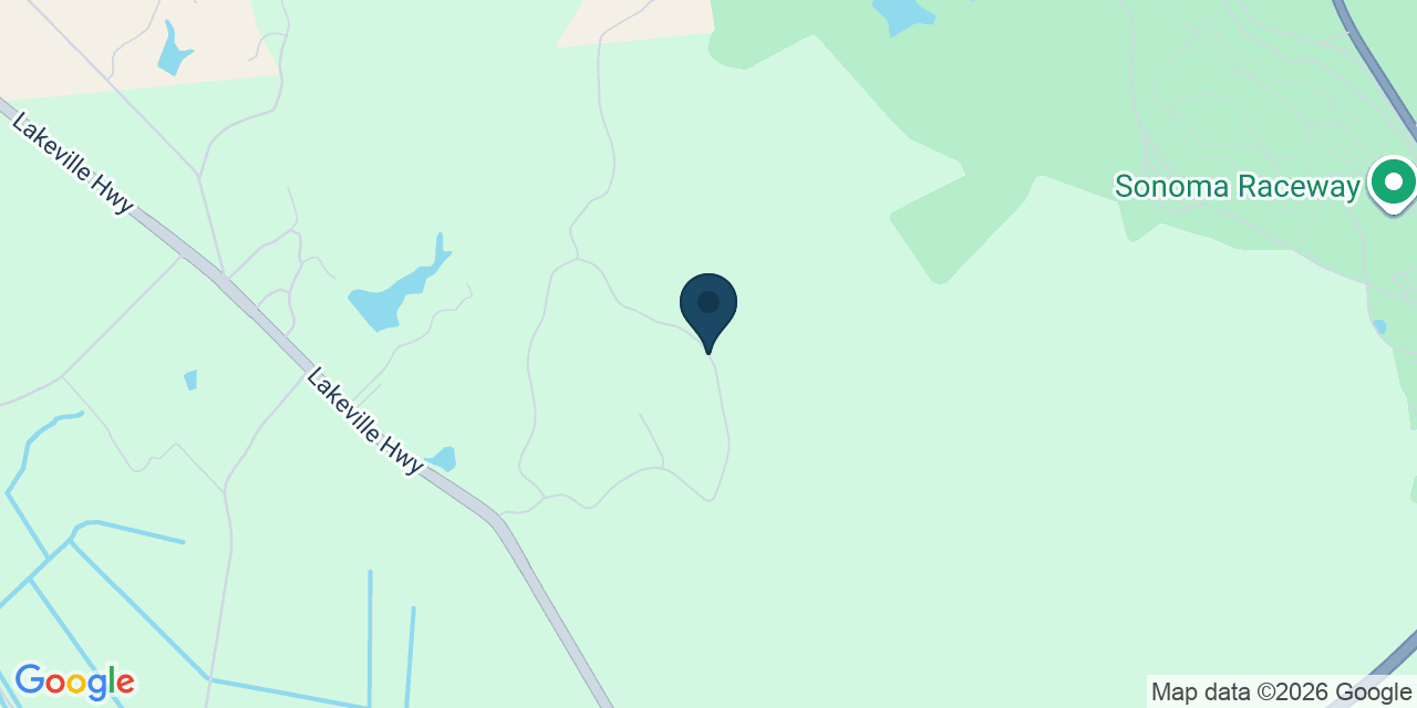 Map showing Sonoma County, CA