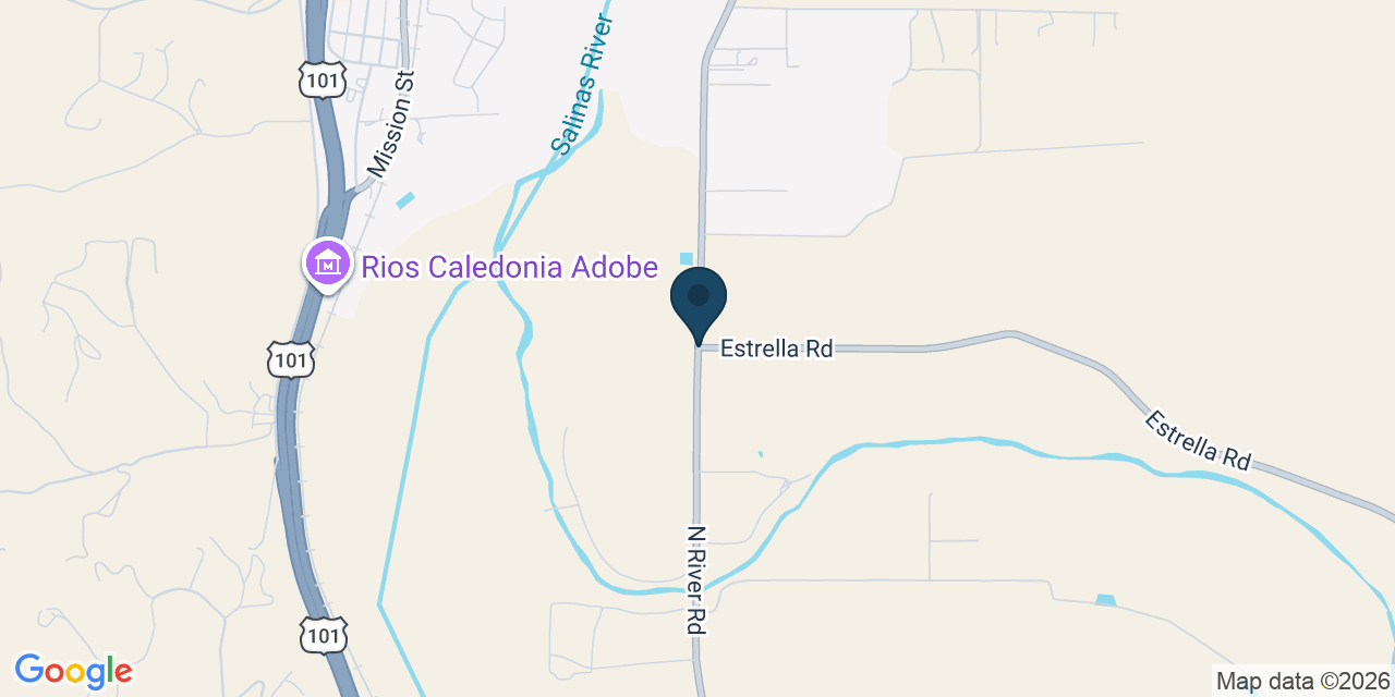 Map showing San Luis Obispo County, CA