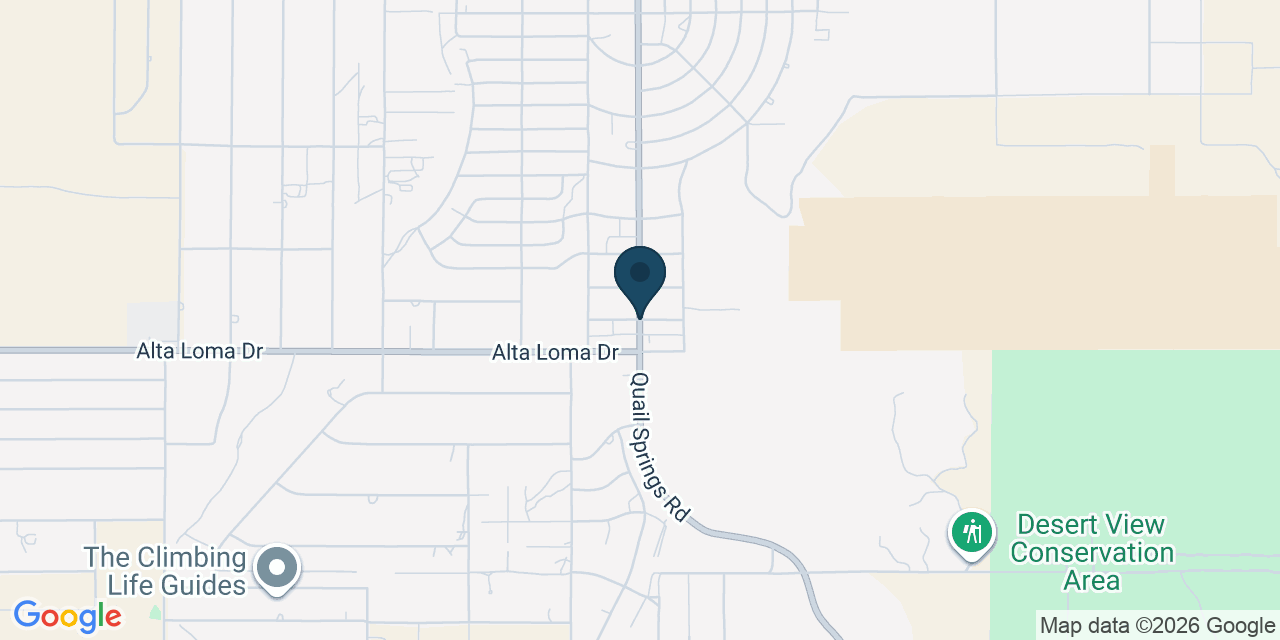 Map showing Joshua Tree, San Bernardino County, CA