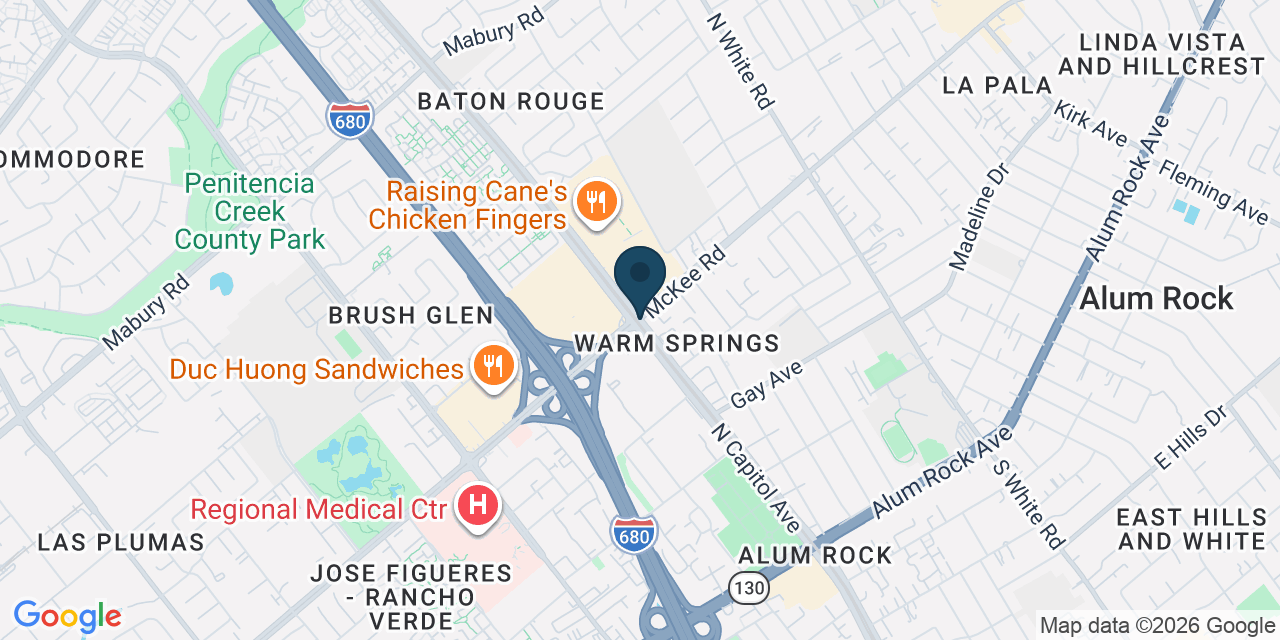 Map showing San Jose, Santa Clara County, CA