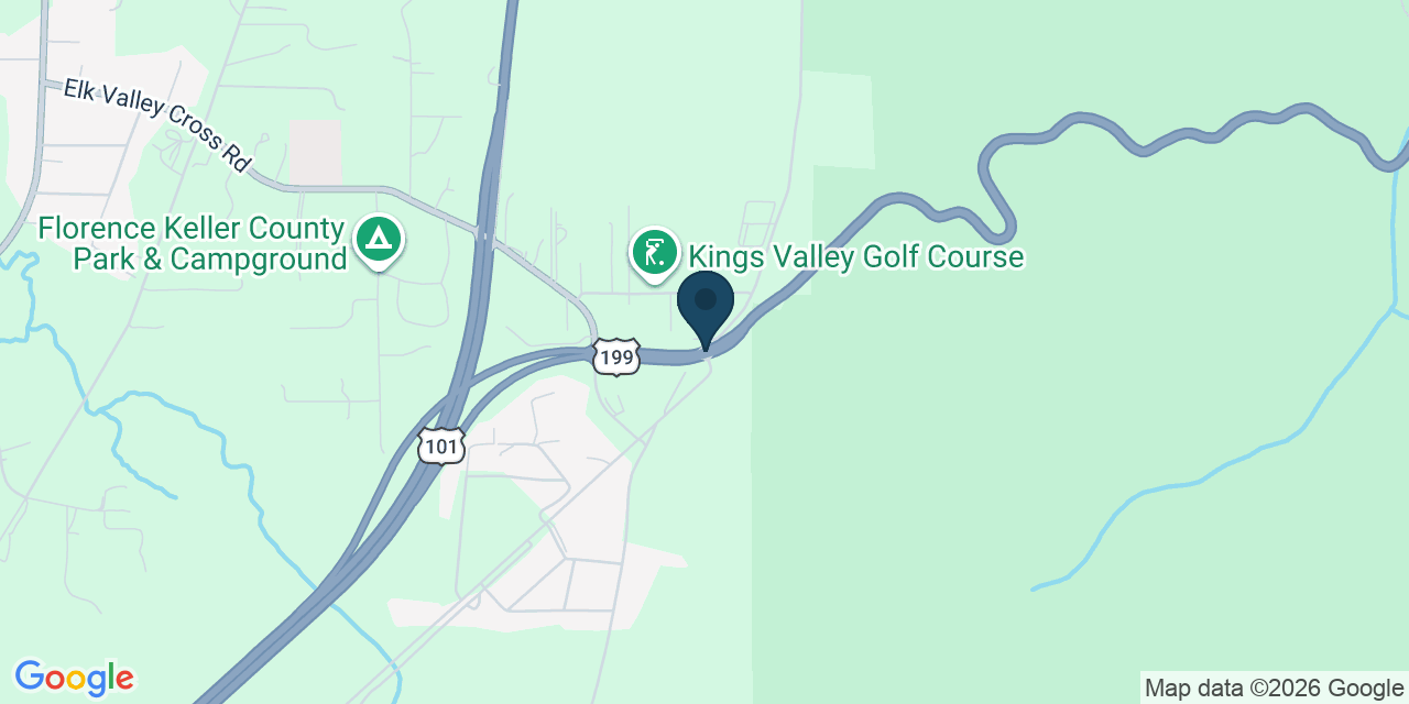 Map showing Del Norte County, CA