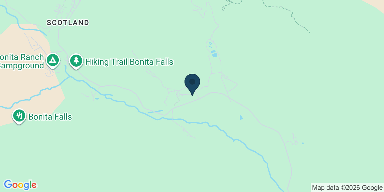 Map showing Lytle Creek, San Bernardino County, CA