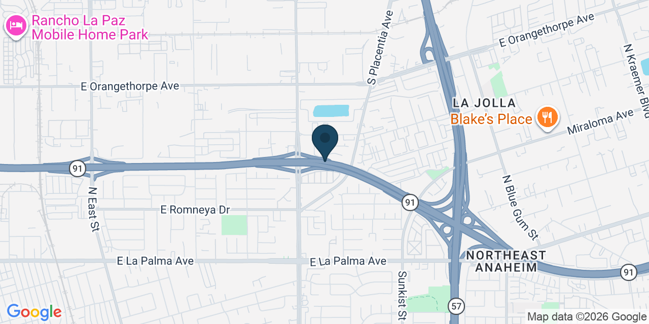 Map showing California