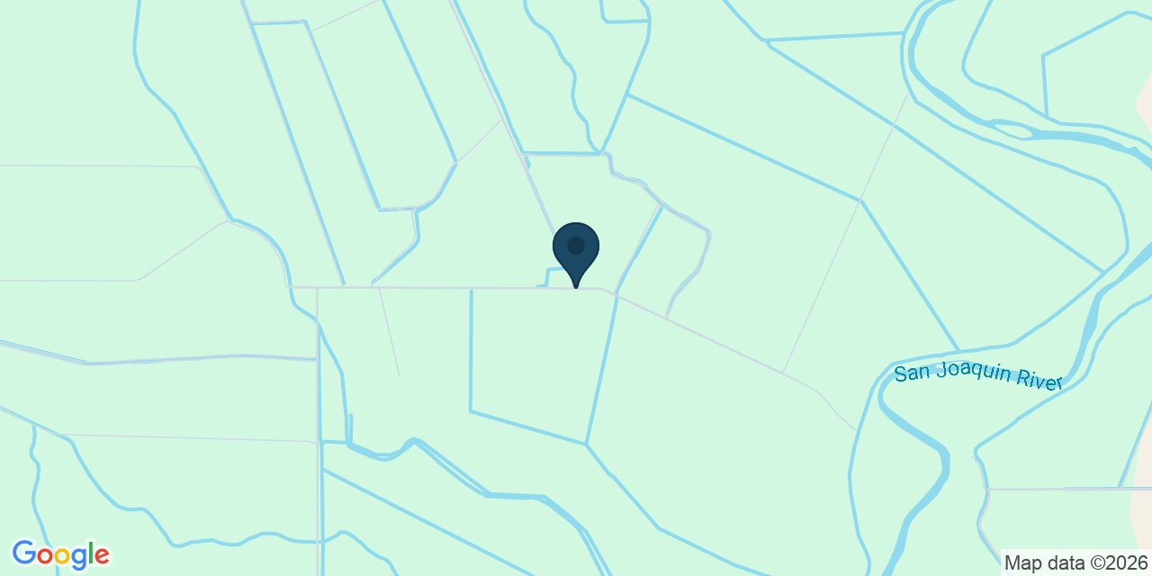 Map showing Fresno County, CA