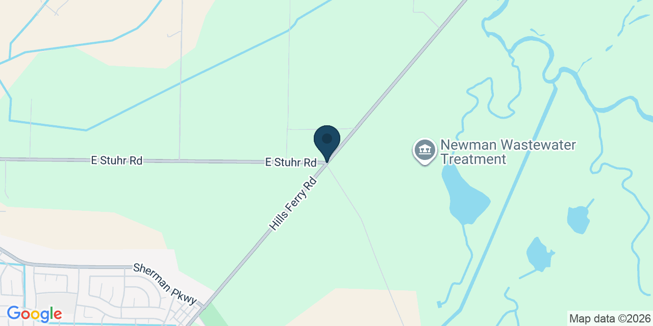 Map showing Stanislaus County, CA