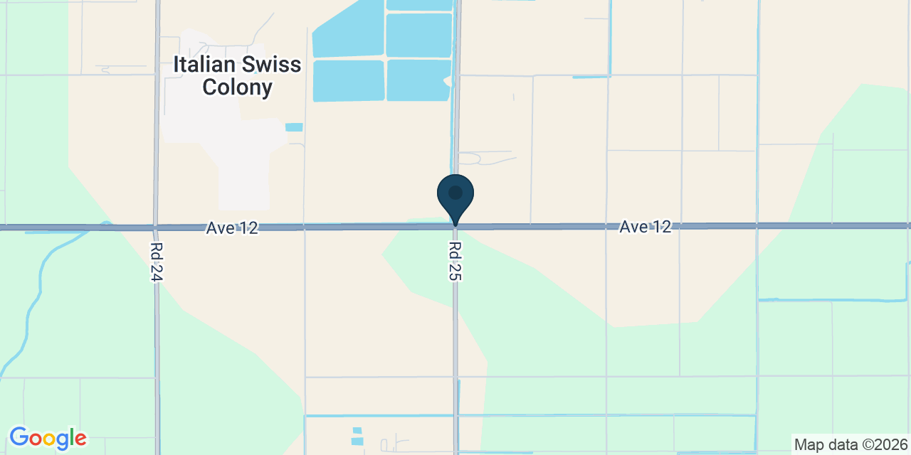Map showing Madera County, CA