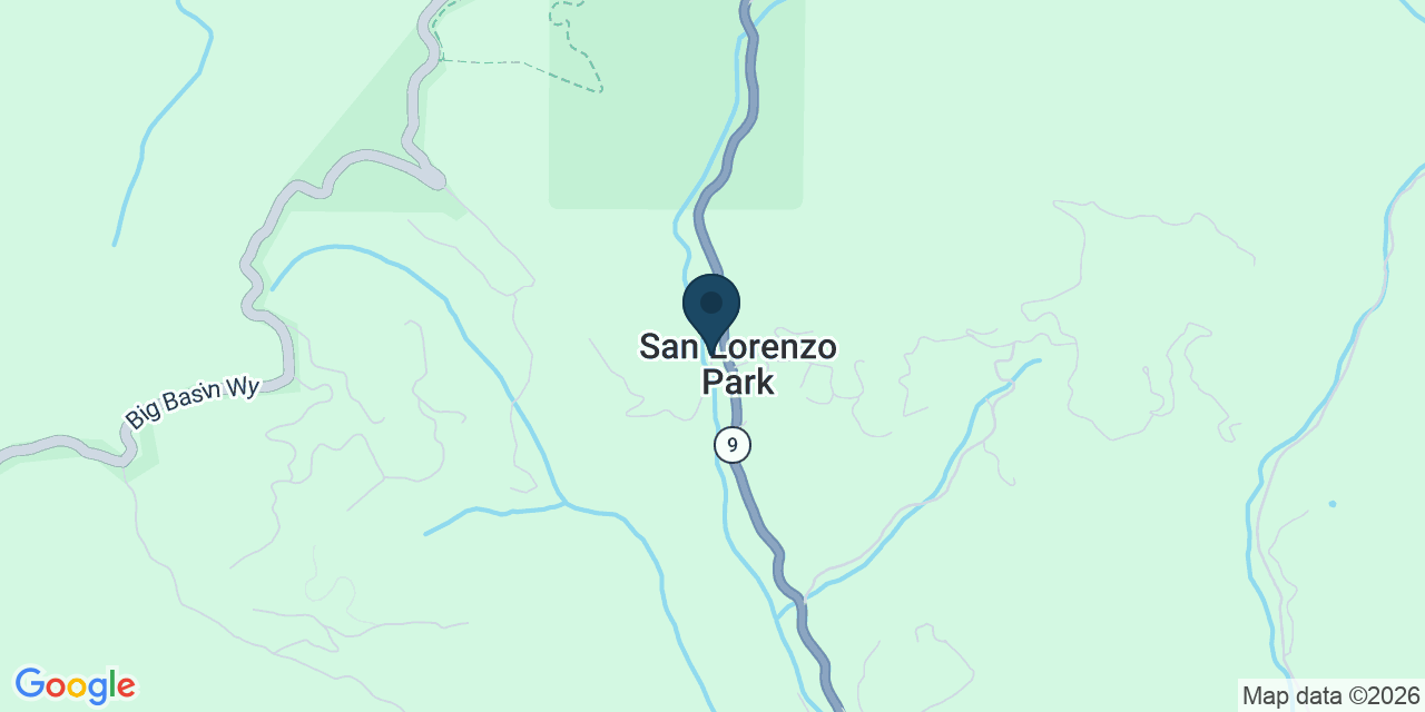 Map showing Santa Cruz County, CA
