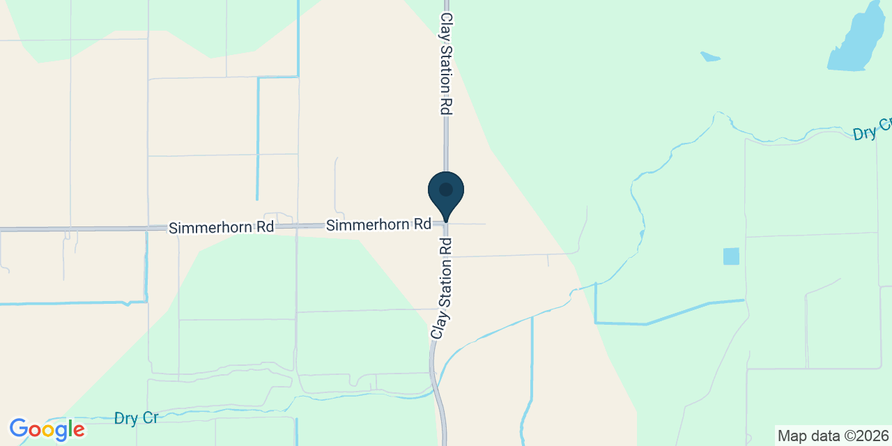 Map showing Sacramento County, CA