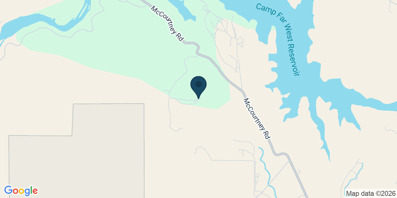 Map showing Lincoln, Placer County, CA