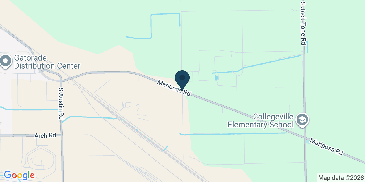 Map showing San Joaquin County, CA
