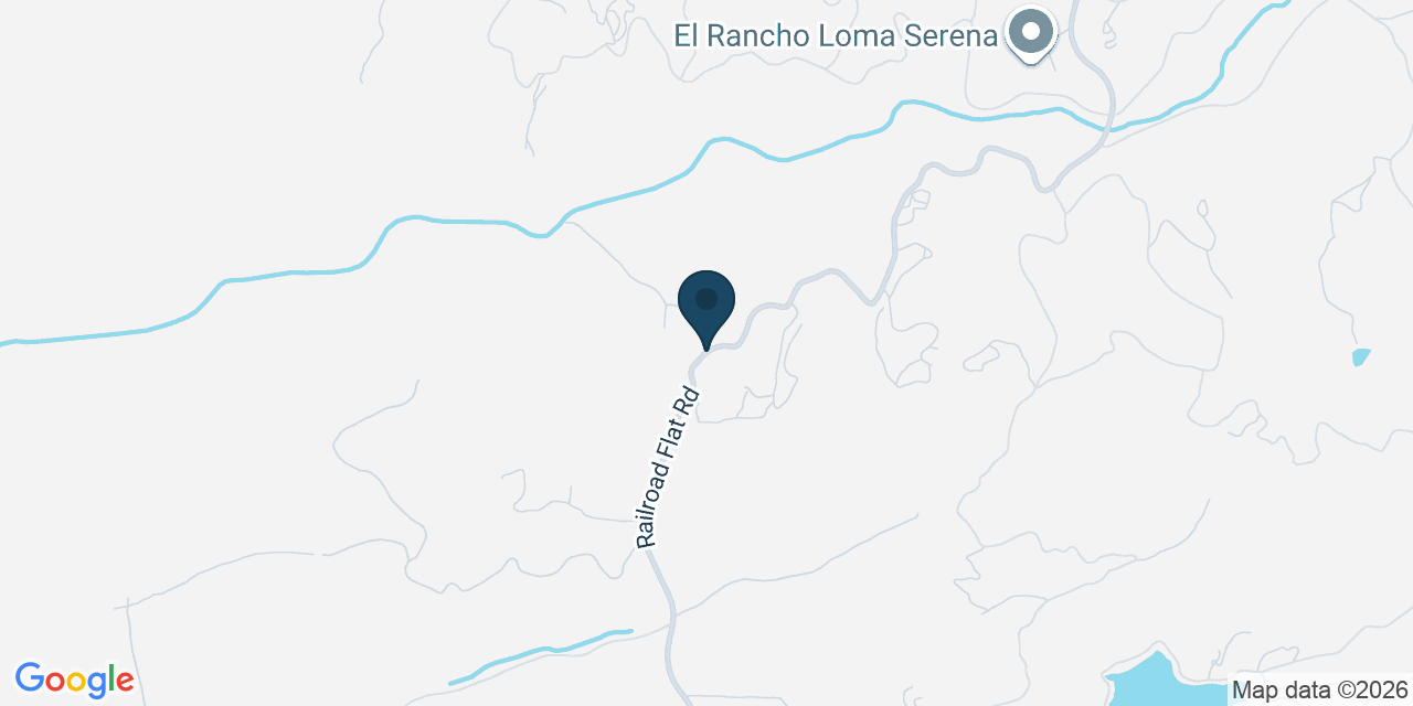 Map showing Calaveras County, CA