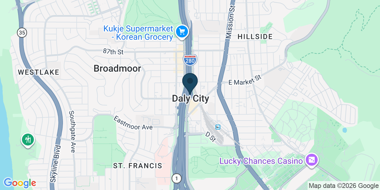 Map showing California