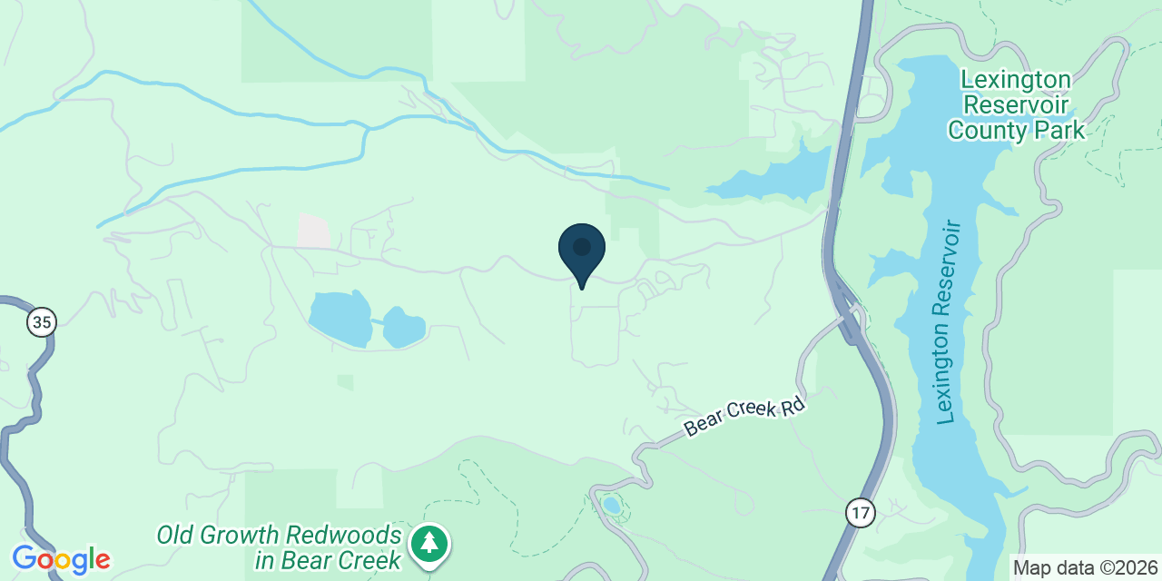 Map showing Los Gatos, Santa Clara County, CA