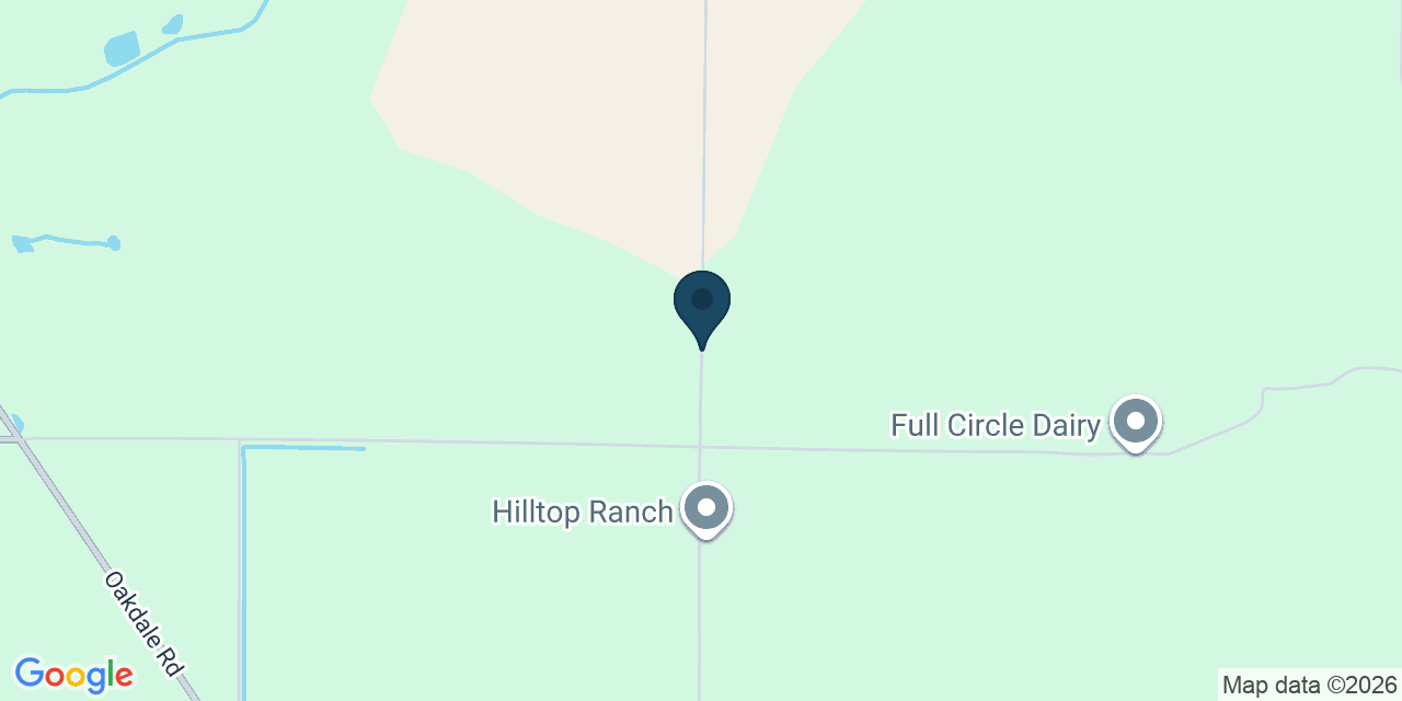 Map showing Merced County, CA