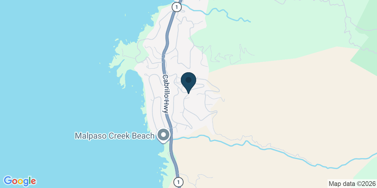 Map showing Monterey County, CA