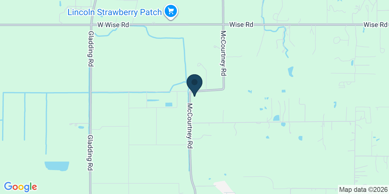 Map showing Lincoln, Placer County, CA