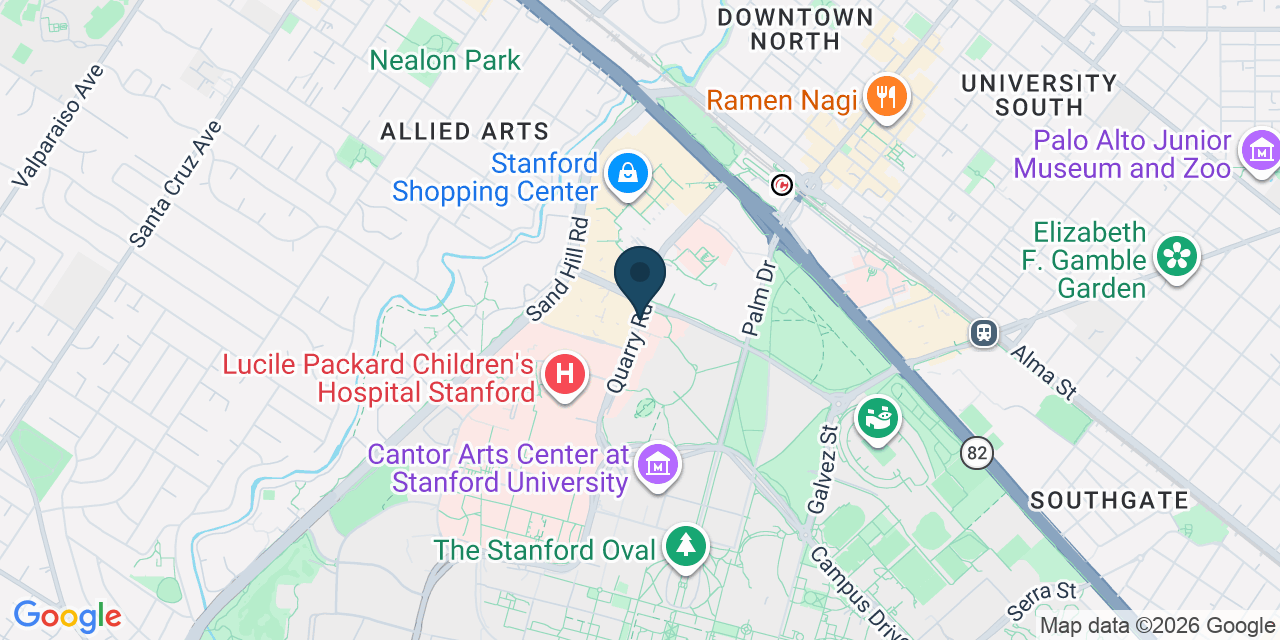 Map showing Santa Clara County, CA