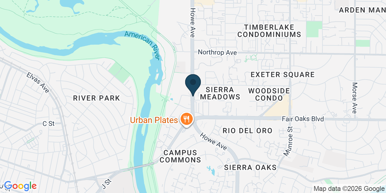 Map showing Arden-Arcade, Sacramento County, CA