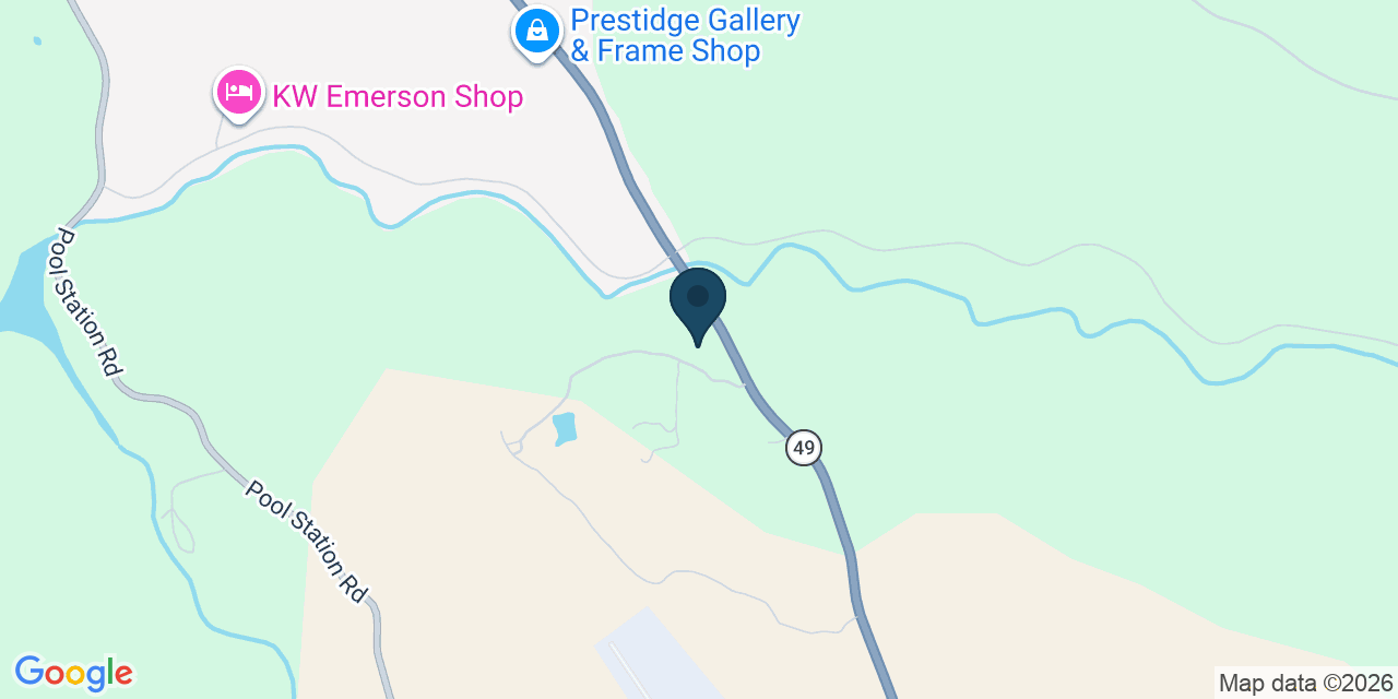 Map showing San Andreas, Calaveras County, CA