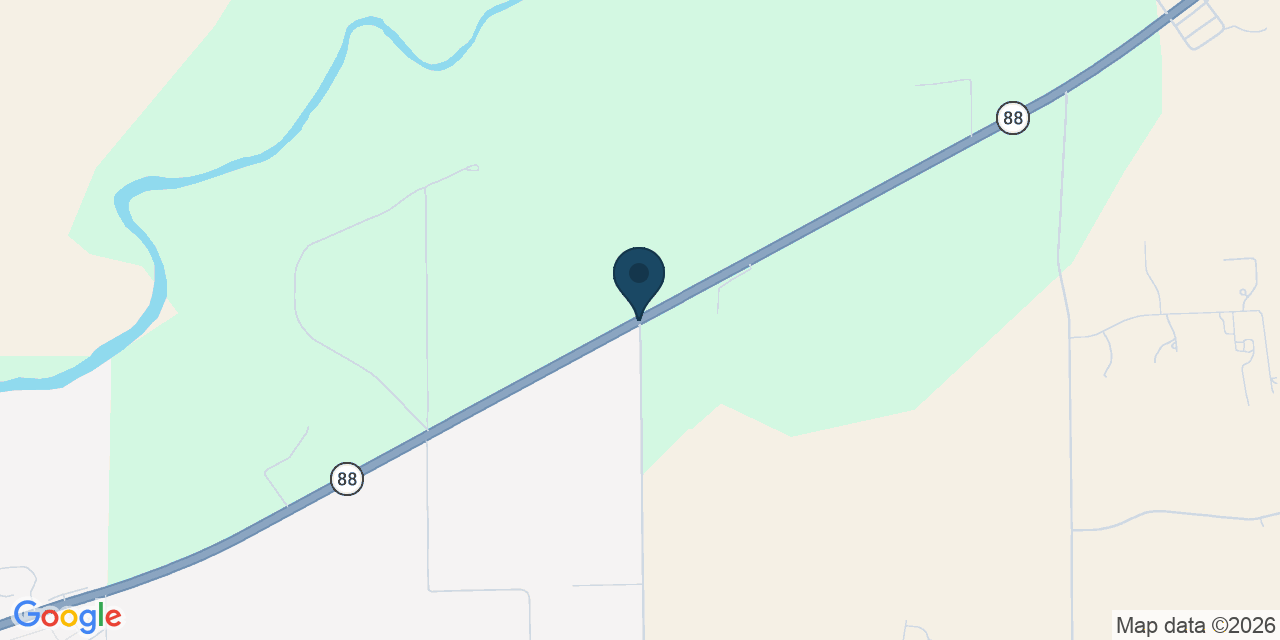 Map showing Lockeford, San Joaquin County, CA
