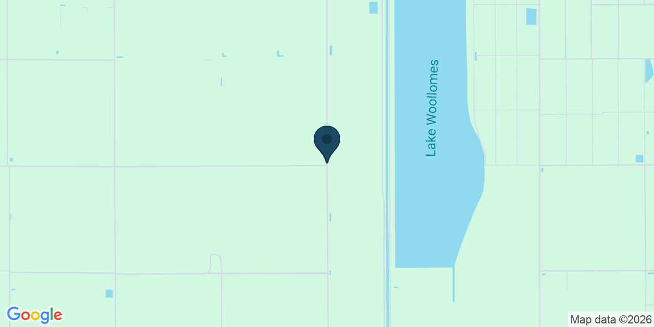 Map showing Kern County, CA