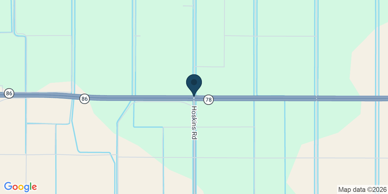 Map showing Imperial County, CA