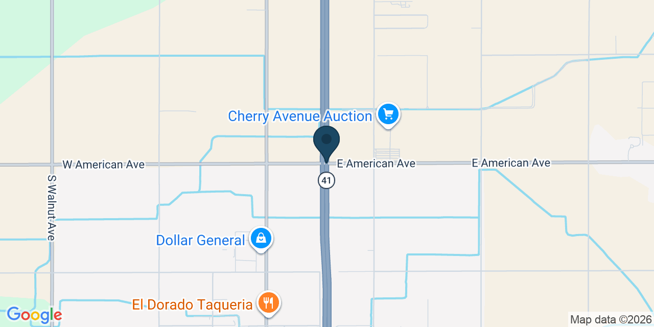 Map showing Easton, Fresno County, CA