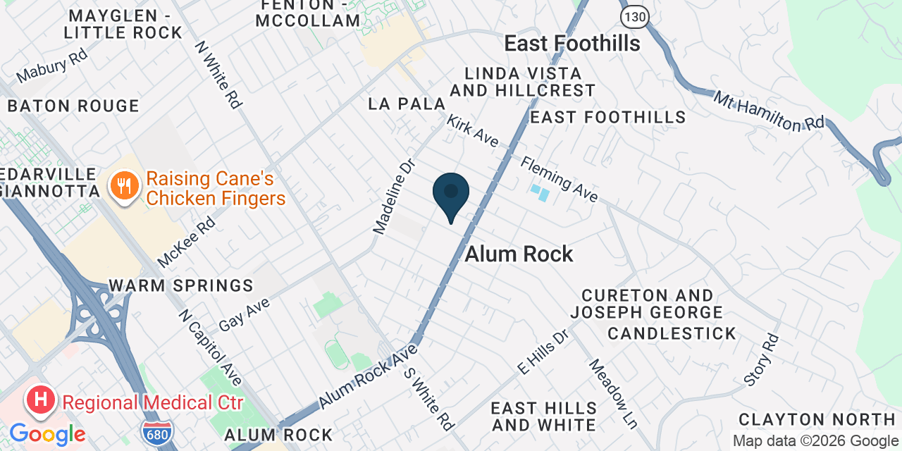 Map showing San Jose, Santa Clara County, CA