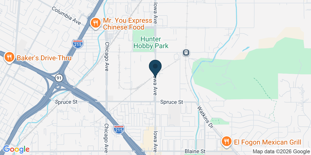 Map showing Riverside County, CA