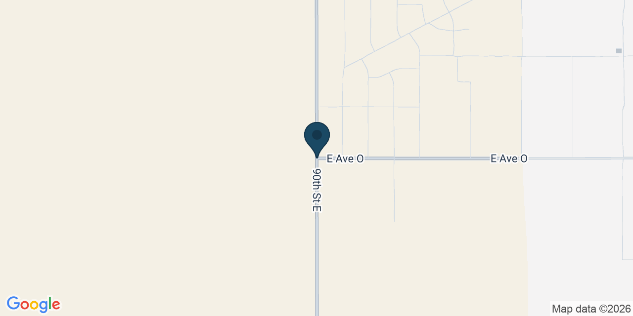 Map showing Los Angeles County, CA