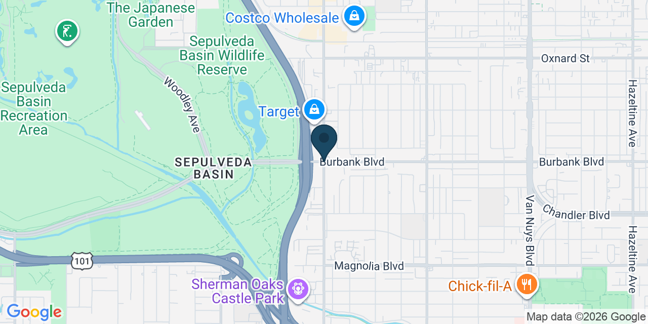 Map showing Los Angeles, Los Angeles County, CA