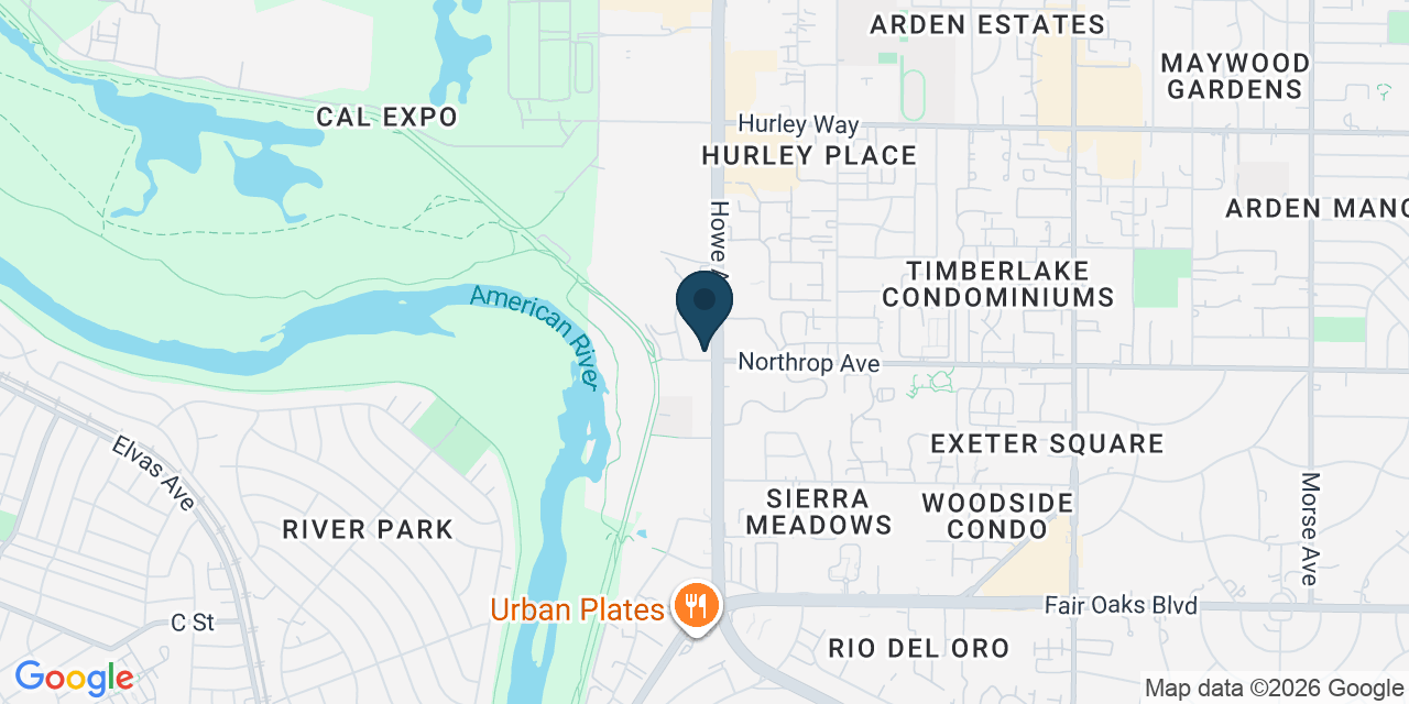 Map showing Sacramento, Sacramento County, CA
