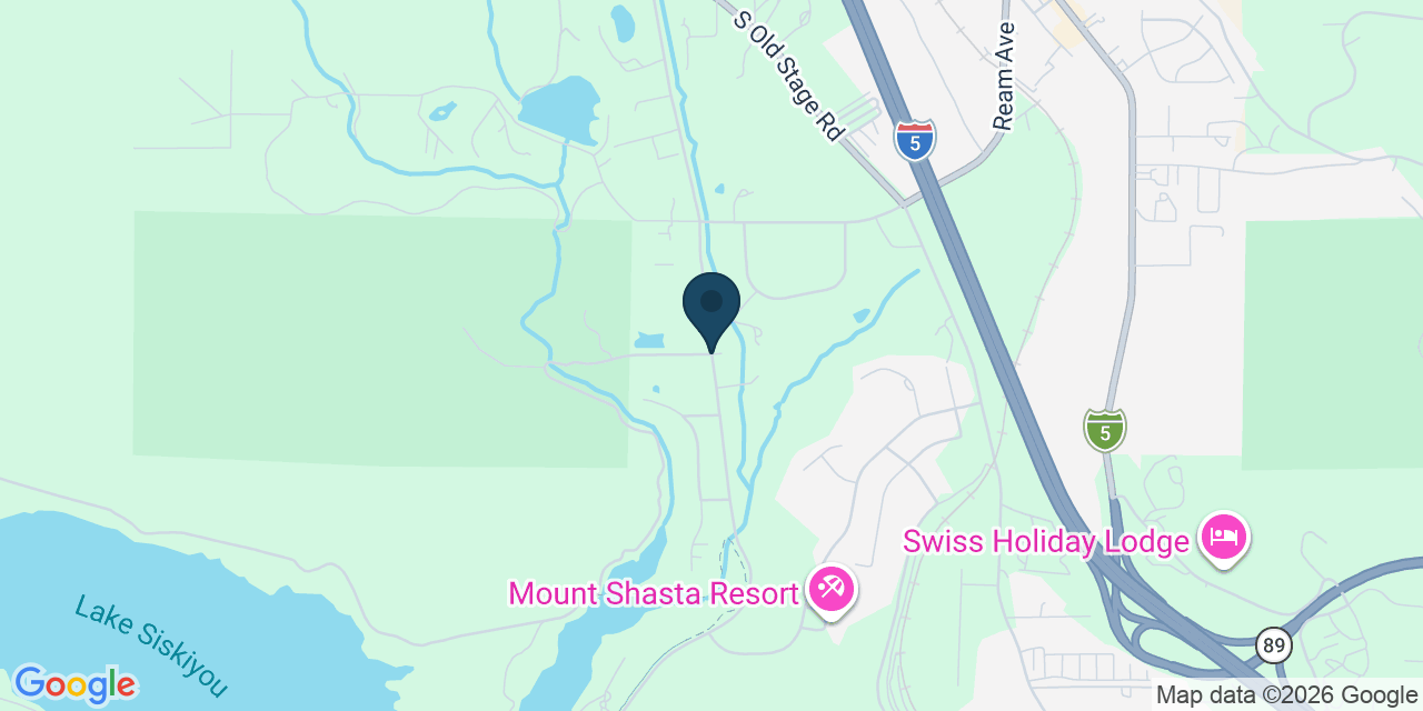 Map showing Siskiyou County, CA